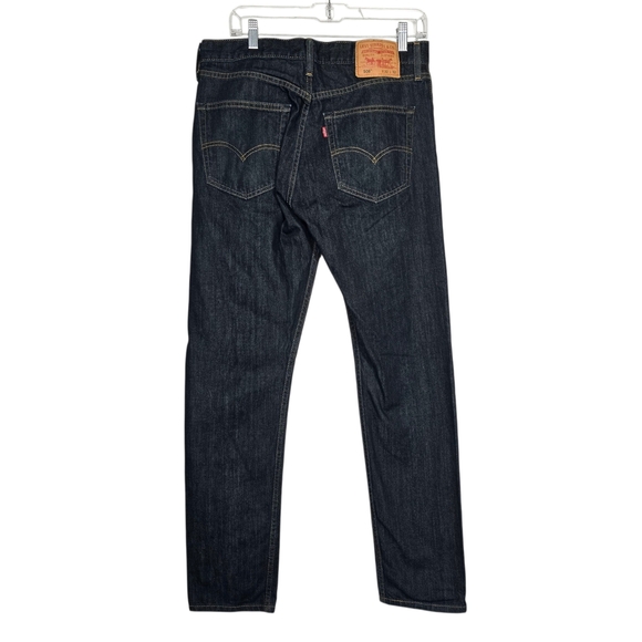 Levi's 508 Men's Deep Indigo Straight Jeans - Picture 2 of 5